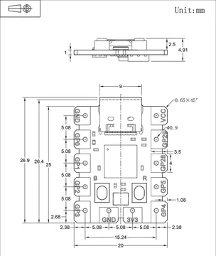 DFRobot Beetle RP2040 Mini