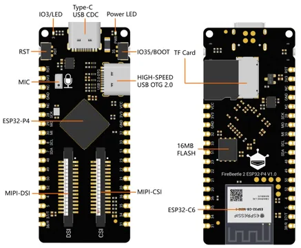 DFRobot FireBeetle 2 ESP32-P4