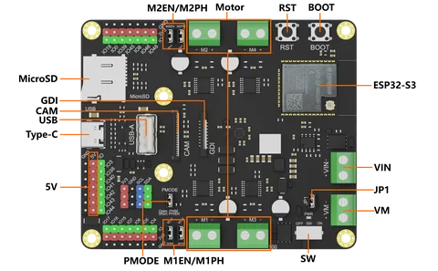 DFRobot Romeo ESP32-S3 Robot