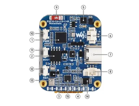 Waveshare ESP32-C6-LCD-1.69
