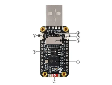 Waveshare ESP32-S3-LCD-1.47