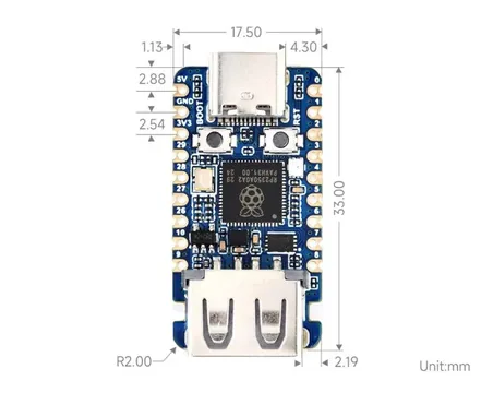 Waveshare RP2350-USB-A